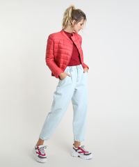 Jaqueta-Puffer-Feminina-com-Bolsos-Vermelha-9847143-Vermelho_3