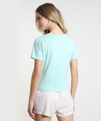 Blusa-Feminina--New-York--com-No-Manga-Curta-Decote-Redondo-Verde-Claro-9432241-Verde_Claro_2