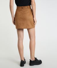 Saia-Feminina-Curta-em-Suede-com-Bolsos-e-Cinto-Caramelo-9904090-Caramelo_2 Saia-Feminina-Curta-em-Suede-com-Bolsos-e-Cinto-Caramelo-9904090-Caramelo_2