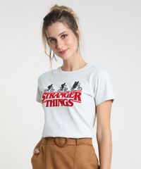 Blusa-Feminina-Stranger-Things-Manga-Curta-Decote-Redondo-Cinza-Mescla-Claro-9939909-Cinza_Mescla_Claro_1