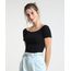 Blusa-Feminina-Basica-Ombro-a-Ombro-Canelada-Manga-Curta--Preta-9267958-Preto_1