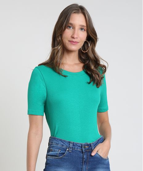 blusas femininas verde