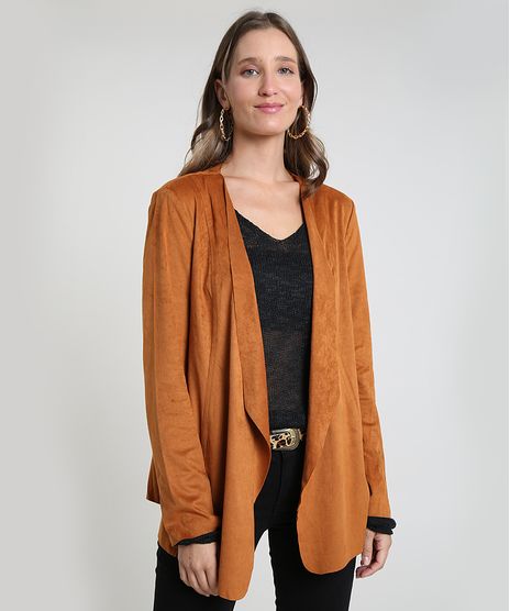 Blazer-Feminino-em-Suede-Cobre-9825174-Cobre_1