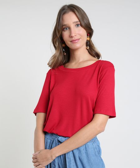 Blusa-Feminina-Basica-Canelada-Manga-Curta-Decote-Redondo-Vermelha-9768764-Vermelho_1_1 Blusa-Feminina-Basica-Canelada-Manga-Curta-Decote-Redondo-Vermelha-9768764-Vermelho_1_1