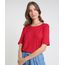 Blusa-Feminina-Basica-Canelada-Manga-Curta-Decote-Redondo-Vermelha-9768764-Vermelho_1_1