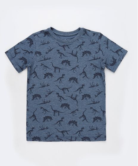 Camiseta-Infantil-Estampada-de-Dinossauros-Manga-Curta-Azul-Marinho-9625119-Azul_Marinho_1