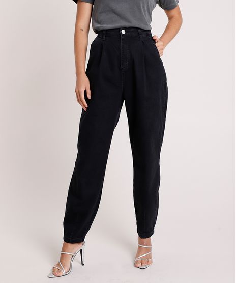 Calca-Jeans-Feminina-Mindset-Slouchy-Cintura-Super-Alta-Preta-9945542-Preto_1