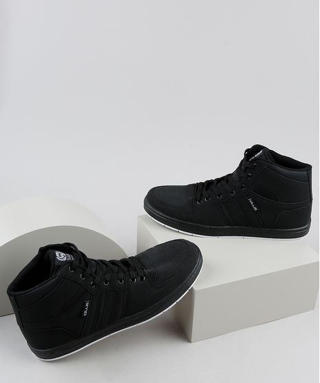 Tenis-Masculino-Ollie-Cano-Alto-com-Recortes-Preto-9924396-Preto_1