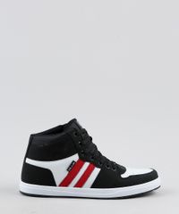Tenis-Masculino-Ollie-Cano-Alto-com-Recortes-Preto-9924394-Preto_2
