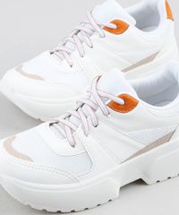 Tenis-Feminino-Oneself-Sneaker-Chunky-com-Recortes-Branco-9907809-Branco_3
