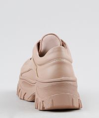 Tenis-Feminino-Oneself-Sneaker-Chunky-com-Recortes-Bege-Escuro-9942434-Bege_Escuro_4