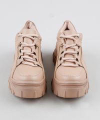 Tenis-Feminino-Oneself-Sneaker-Chunky-com-Recortes-Bege-Escuro-9942434-Bege_Escuro_5