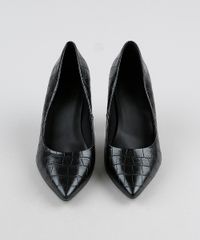 Scarpin-Feminino-Oneself-Texturizado-Croco-Bico-Fino-Salto-Taca-Medio-Preto-9942934-Preto_5