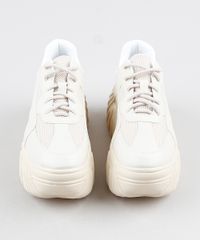 Tenis-Feminino-Oneself-Chunky-Plataforma-com-Recortes-Bege-Claro-9943080-Bege_Claro_5