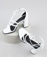 Sandalia-Feminina-Oneself-Salto-Alto-Grosso-Texturizada-Cobra-Branca-9942942-Branco_1
