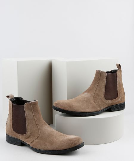 Bota-Masculina-Oneself-Chelsea-em-Suede-Marrom-9945899-Marrom_1