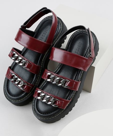 Sandalia-Feminina-Oneself-Flatform-com-Correntes-Vinho-9942442-Vinho_1 Sandalia-Feminina-Oneself-Flatform-com-Correntes-Vinho-9942442-Vinho_1