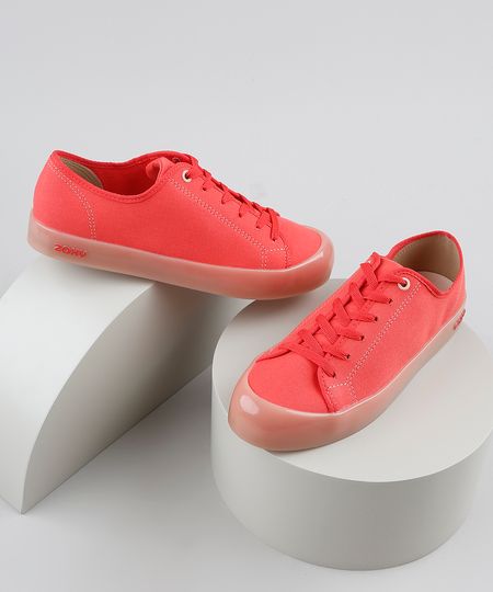 Tenis-Feminino-Zaxy-Daily-Flatform-Coral-9941623-Coral_1 Tenis-Feminino-Zaxy-Daily-Flatform-Coral-9941623-Coral_1