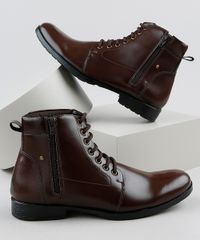 Bota-Coturno-Masculina-Oneself-Cano-Curto-Marrom-Escuro-9945906-Marrom_Escuro_1