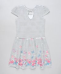 Vestido-Infantil-Listrado-com-Borboletas-Manga-Curta-Off-White-9915650-Off_White_2