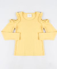 Blusa-Infantil-Open-Shoulder-Canelada-com-Babado-Manga-Longa--Mostarda-9911933-Mostarda_1
