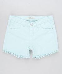 Short-de-Sarja-Infantil-com-Pompom-e-Bolsos-Verde-Claro-9906887-Verde_Claro_1