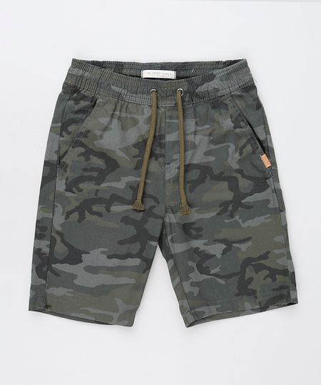 Bermuda-de-Sarja-Infantil-Estampada-Camuflada-com-Bolsos-Verde-Escuro-9943492-Verde_Escuro_1 Bermuda-de-Sarja-Infantil-Estampada-Camuflada-com-Bolsos-Verde-Escuro-9943492-Verde_Escuro_1