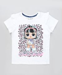 Blusa-Infantil-LOL-Surprise-com-Glitter-com--Babado-na-Manga-Off-White-9892340-Off_White_1