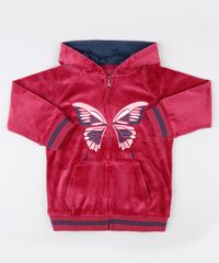 Blusao-Infantil-Borboleta-em-Plush-com-Capuz-e-Bolso-Vinho-9797556-Vinho_1