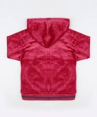 Blusao-Infantil-Borboleta-em-Plush-com-Capuz-e-Bolso-Vinho-9797556-Vinho_2