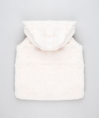 Colete-Infantil-em-Pelo-com-Capuz-Bege-9808279-Bege_2 Colete-Infantil-em-Pelo-com-Capuz-Bege-9808279-Bege_2