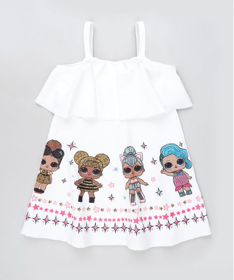 Vestido-Infantil-LOL-Surprise-Texturizado-Alca-Fina-Branco-9905741-Branco_1