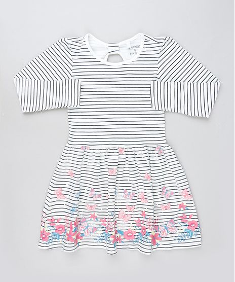 Vestido-Infantil-Listrado-com-Borboletas-Manga-Longa-Off-White-9915649-Off_White_1