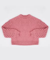 Sueter-Infantil-em-Trico-Texturizado-Rosa-Escuro-9797544-Rosa_Escuro_1