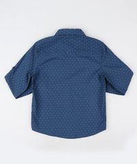 Camisa-Infantil-Estampada-de-Poa-com-Bolsos-Manga-Longa-Azul-Marinho-9808432-Azul_Marinho_2