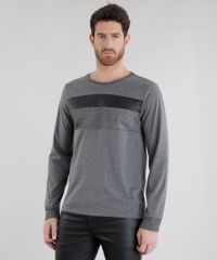 Camiseta-com-Recortes-Cinza-Mescla-8588227-Cinza_Mescla_1
