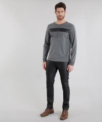 Camiseta-com-Recortes-Cinza-Mescla-8588227-Cinza_Mescla_3