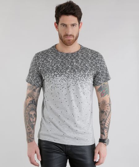 Camiseta-com-Estampa-de-Triangulos-Cinza-Mescla-8619961-Cinza_Mescla_1