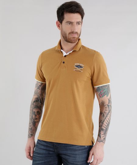 Polo-em-Piquet-com-Bordado-Caramelo-8589236-Caramelo_1 Polo-em-Piquet-com-Bordado-Caramelo-8589236-Caramelo_1