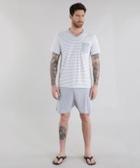 Pijama-Listrado-Cinza-Mescla-8423683-Cinza_Mescla_1 Pijama-Listrado-Cinza-Mescla-8423683-Cinza_Mescla_1