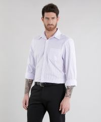 Camisa-Comfort-Listrada-Lilas-8456540-Lilas_1 Camisa-Comfort-Listrada-Lilas-8456540-Lilas_1