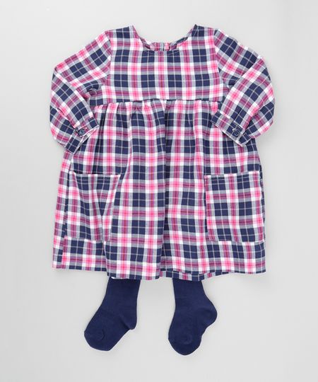Vestido-Xadrez-Rosa---Meia-Calca-em-Algodao---Sustentavel-Azul-Marinho-8535127-Azul_Marinho_1 Vestido-Xadrez-Rosa---Meia-Calca-em-Algodao---Sustentavel-Azul-Marinho-8535127-Azul_Marinho_1