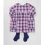 Vestido-Xadrez-Rosa---Meia-Calca-em-Algodao---Sustentavel-Azul-Marinho-8535127-Azul_Marinho_1