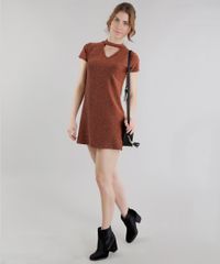 Vestido-Choker-com-Lurex-Laranja-Escuro-8638833-Laranja_Escuro_3