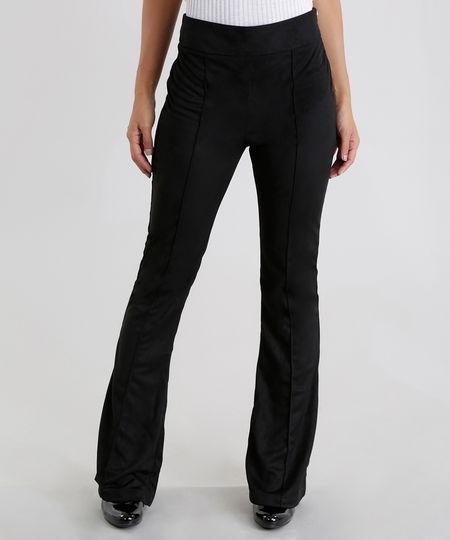Calca-Flare-em-Suede-Preta-7876953-Preto_1