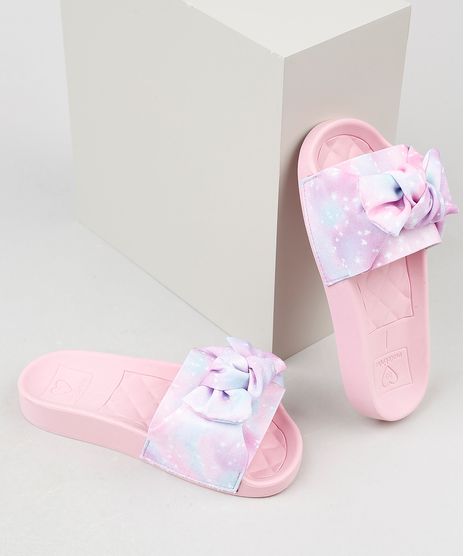 Rasteirinha-Slide-Infantil-Molekinha-Estampada-de-Estrelas-com-No-Rosa-Claro-9941851-Rosa_Claro_1
