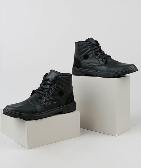 Bota-Masculina-Ollie-Cano-Curto-com-Cadarco-Preta-9905296-Preto_1