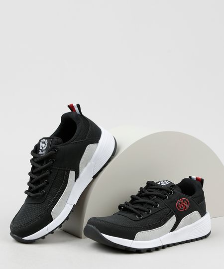 Tenis-Infantil-Ollie-Running-com-Recortes-Preto-9940904-Preto_1 Tenis-Infantil-Ollie-Running-com-Recortes-Preto-9940904-Preto_1