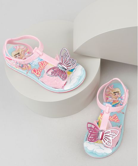 Sandalia-Infantil-Grendene-Barbie-com-Borboleta-Rosa-Claro-9938911-Rosa_Claro_1