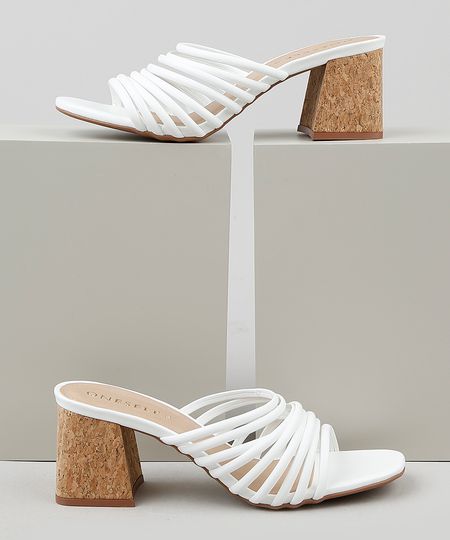 Tamanco-Feminino-Oneself-Salto-Quadrado-com-Cortica-Branco-9945216-Branco_1